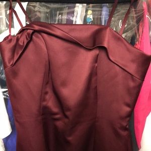 Jordan fashions maroon dress formal size 10